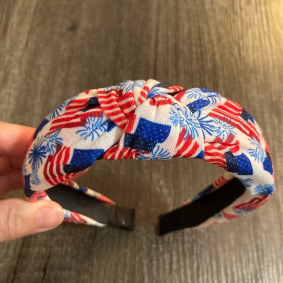 4th of July headband- American flag & Fireworks - Picture 5 of 8